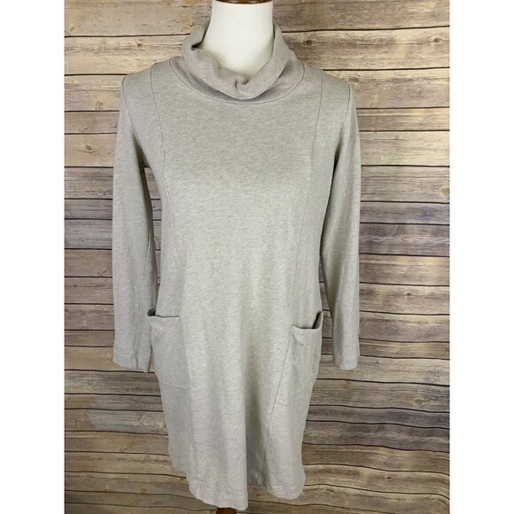 Pure Jill  Soft Touch Cotton XS Cowl Neck Dress - Picture 1 of 10